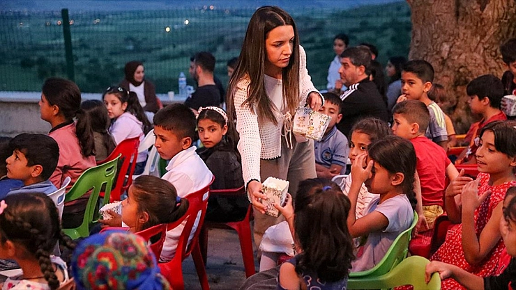 Diyarbakır'da sinema keyfi