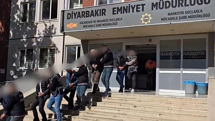Diyarbakır'da uyuşturucu operasyonu