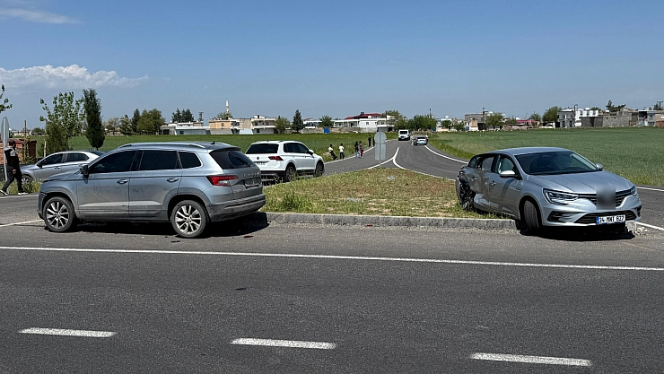 Diyarbakır-Mardin karayolunda trafik kazası: 4 yaralı