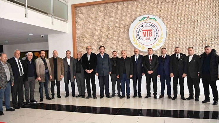 Diyarbakır TSO'dan Malatya'ya  ziyaret