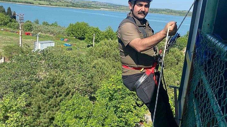 Ekiplere mağara eğitimi