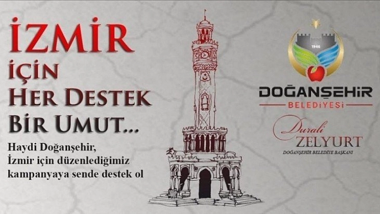 'İzmir İçin Her Destek Bir Umut'