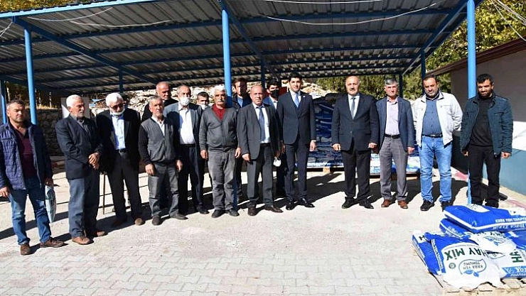 Üreticilere tohum desteği