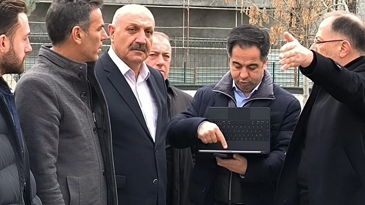 Doğanşehir'de çalışmalar sürüyor