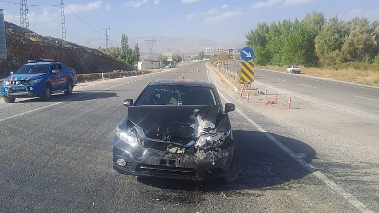 Doğanşehir Savaklı'da kaza!