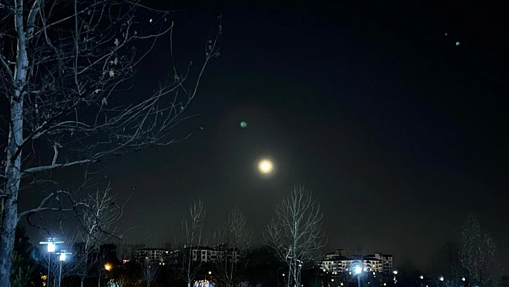 Dolunay görsel şölen sundu