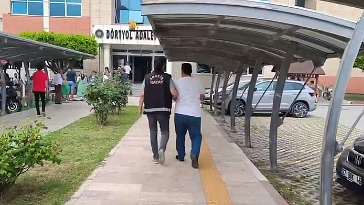 Dörtyol'da hapis cezasıyla aranan 2 kişi yakalandı