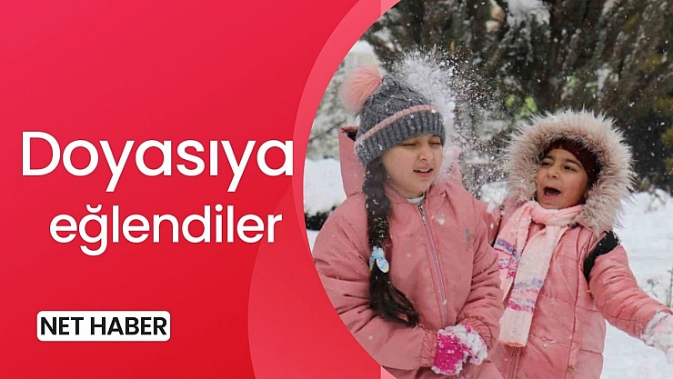 Doyasıya eğlendiler
