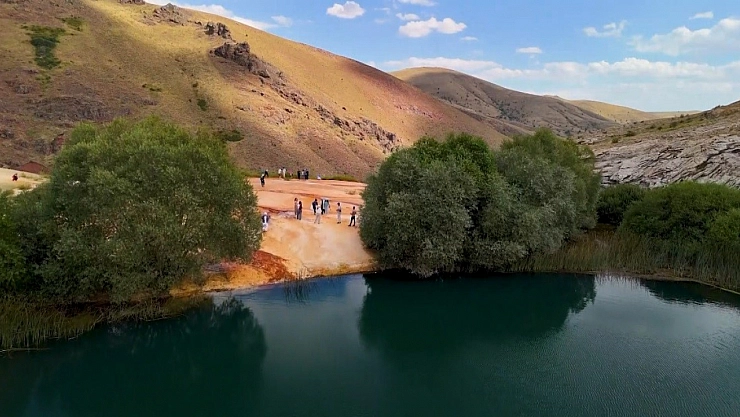 Dünya çapında eşsiz bir göl: Otlukbeli Gölü