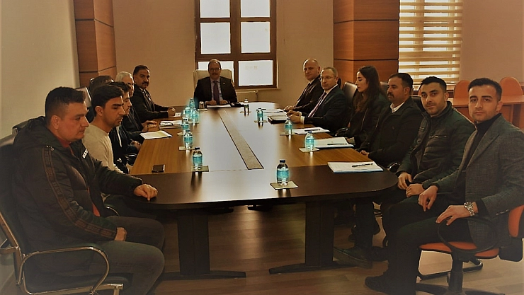 Eğitim yatırımları değerlendirildi