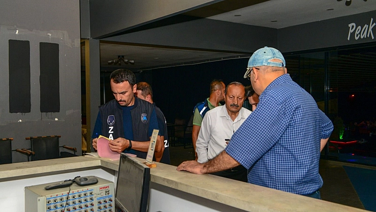 Eğlence mekânları denetlendi