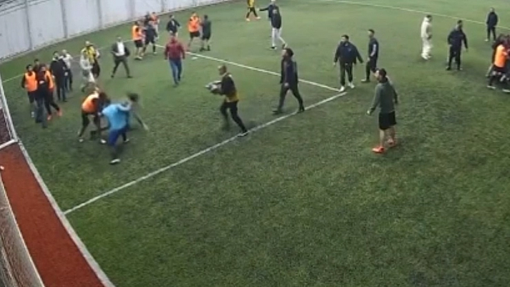 Elazığ'da halı saha maçındaki kavga çıktı