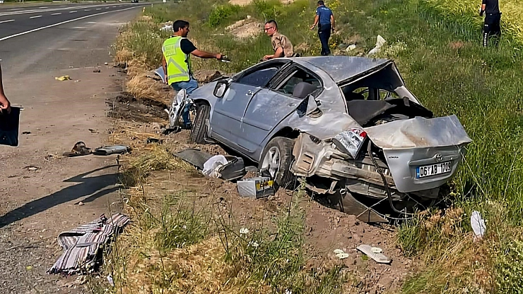 Elazığ'da trafik kazası: 2'i ağır 4 yaralı