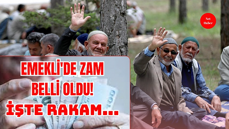 Emekli'de zam belli oldu! İşte rakam...