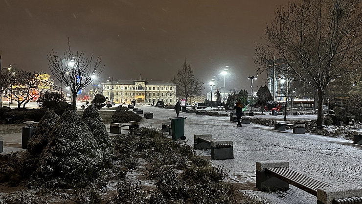 En uzun gecede masalsı görüntüler: Sivas beyaza büründü