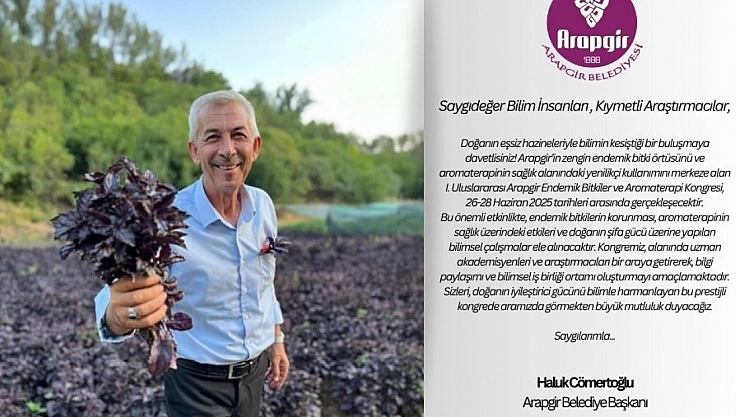 Endemik bitkiler için küresel buluşma: Arapgir kongresi başlıyor...