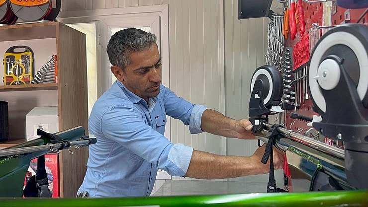 Engelli araç tamir ve bakım atölyesi hizmete açıldı