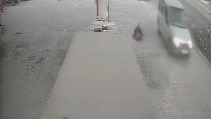 Eniştesine araçla çarpıp kaçtı