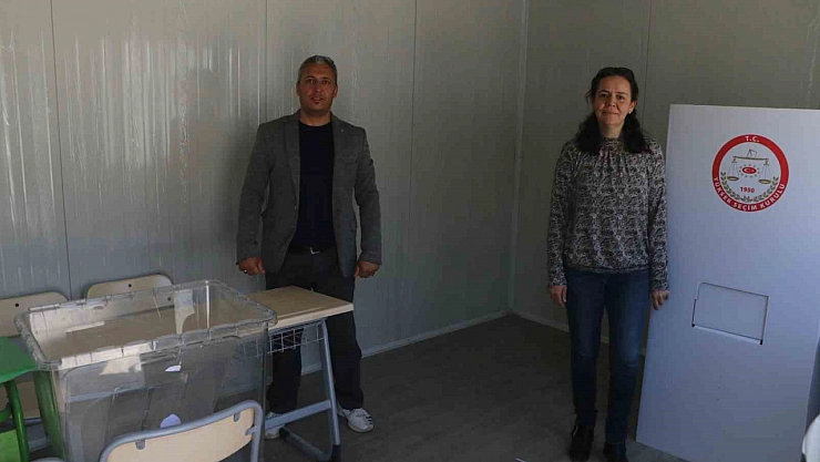 Hatay'da 96 konteyner seçim alanı olacak