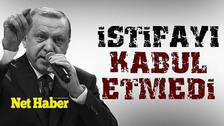 Erdoğan, Soylu'nun istifasını kabul etmedi