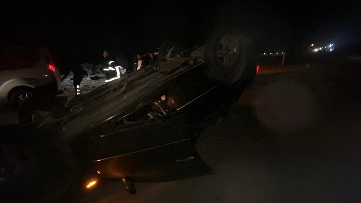 Erzincan'da trafik kazası: 1 yaralı