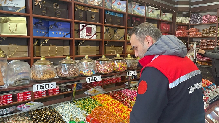 Erzurum'da 615 işletmeye denetim