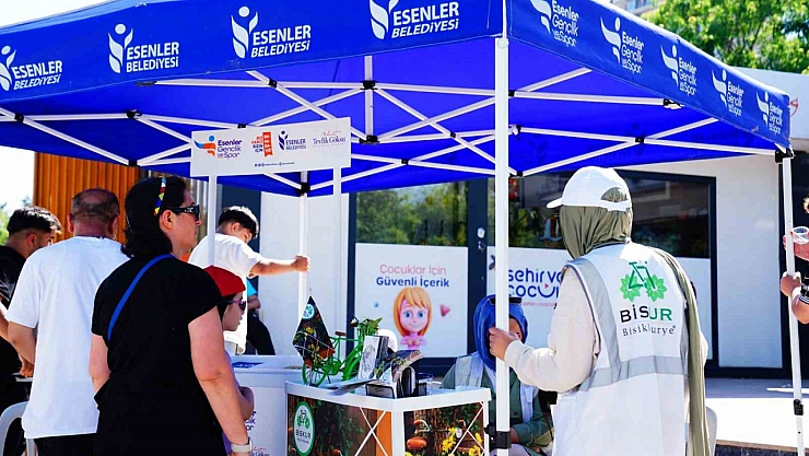 Esenler 'de 'Dünya Bisiklet Günü' etkinliği düzenlendi