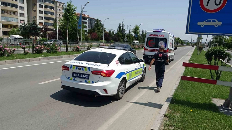 Malatya'da ilginç olay: Eşiyle tartıştı, araçtan atladı