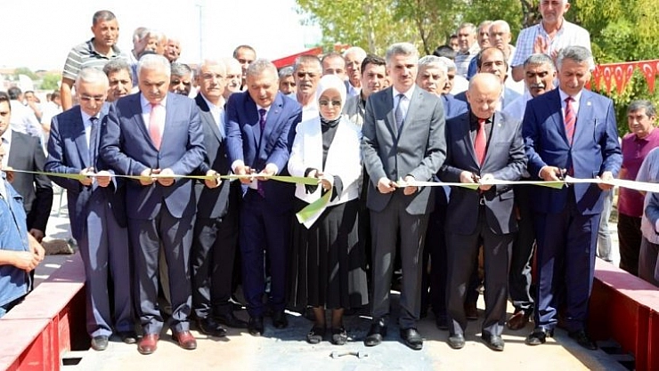 Tüfenkci, açılış törenine katıldı