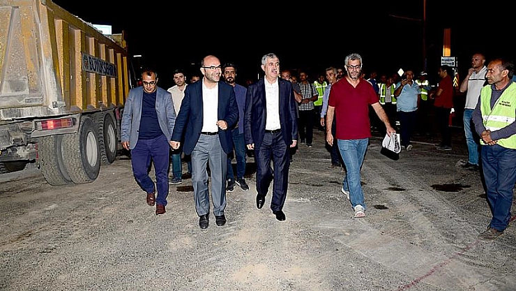 Kavşak düzenlendi