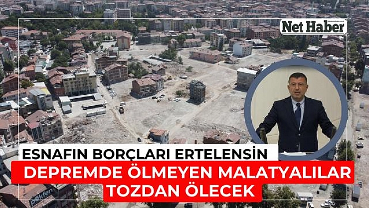 Esnafın borçları ertelensin