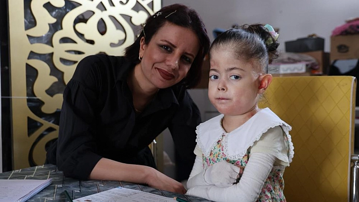 Evde eğitim Fatma'ya umut oldu