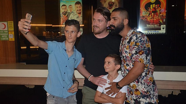 'Facia Üçlü'nün oyuncuları Malatya Park'ta