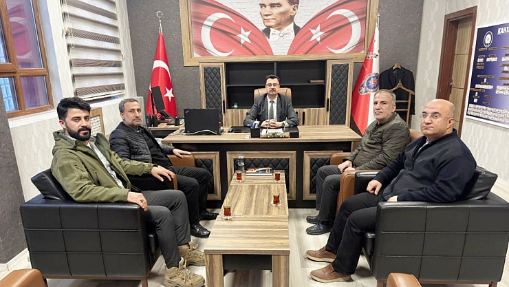 Gazeteciler, emniyet müdürüyle buluştu!