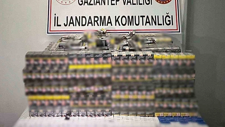 Gaziantep'te kaçak sigara ele geçirildi!