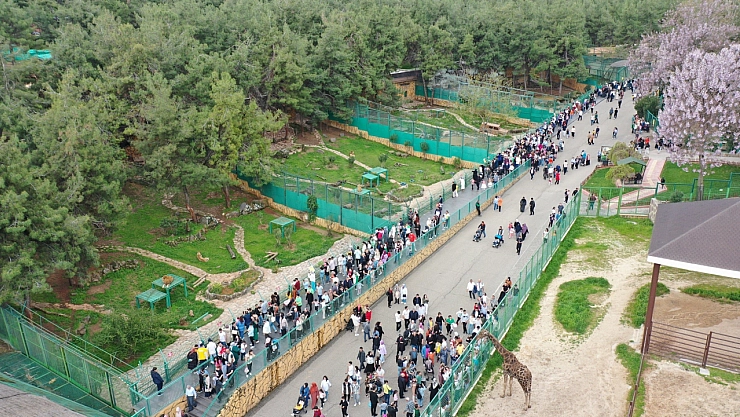 Gaziantep'te 2 buçuk milyon kişi gezdi