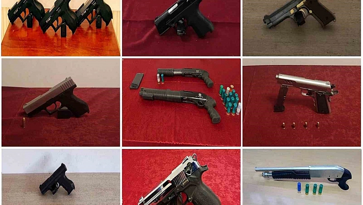 Silah kaçakçılığına darbe 269 gözaltı