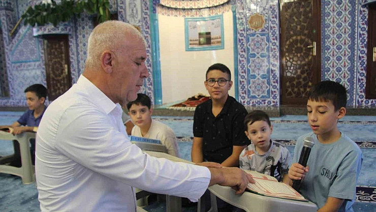 Yaz Kur'an kurslarına yoğun ilgi