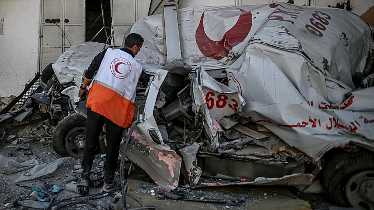 Gazze'de 195 günde 485 sağlık çalışanı hayatını kaybetti