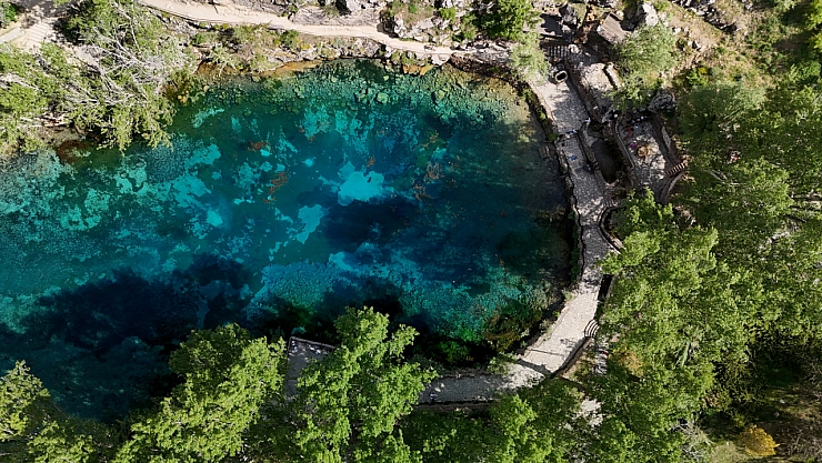Gökpınar Gölü herkesi hayran bırakıyor