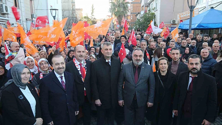Başkan'dan gövde gösterisi