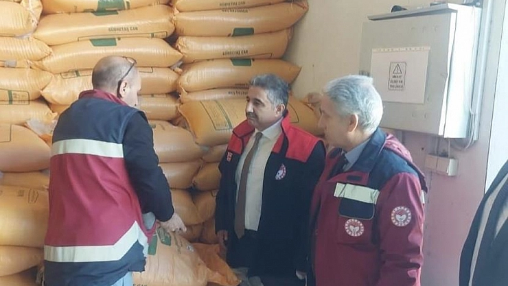 Gübre bayileri denetlendi