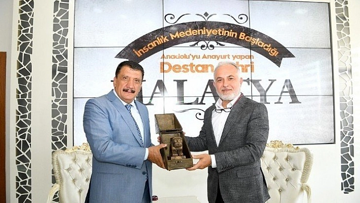 Kınık Gürkan'ı ziyaret etti