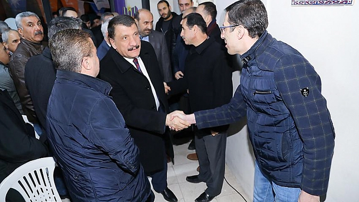 Başkan Gürkan Çöşnük'te