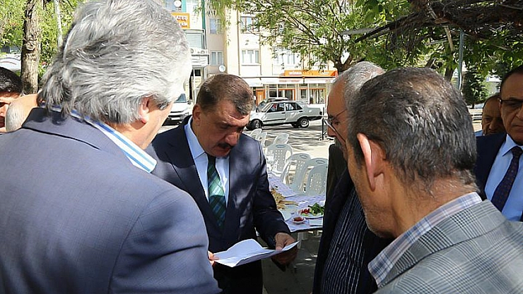 Sorunları dinlemeye geldik