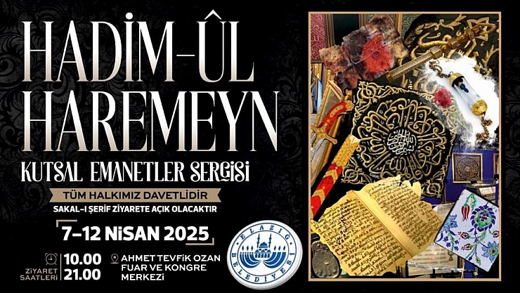 Hadimü'l Haremeyn sergisi açılıyor
