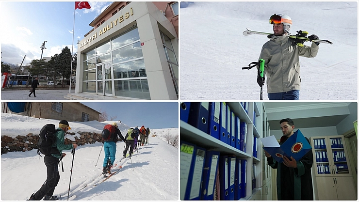 Hakkarili avukat kayak tutkusuyla gönüllü turizm elçisi oldu