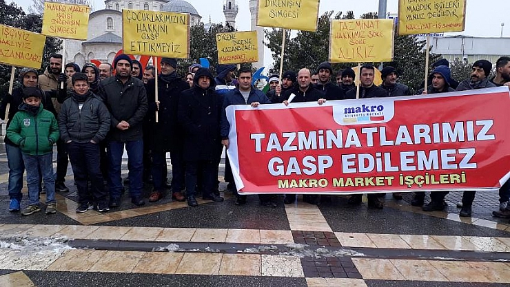 Haklarını istiyorlar