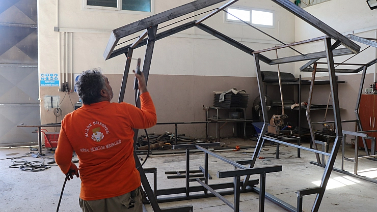 Haliliye Belediyesi kendi kaynaklarıyla üretim yapıyor