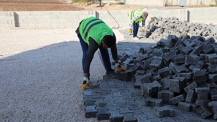 Haliliye'de çevre düzenleme çalışmaları devam ediyor